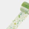 Washi Tape * | Best Sellers Bgm Clear Tape Green Leaves