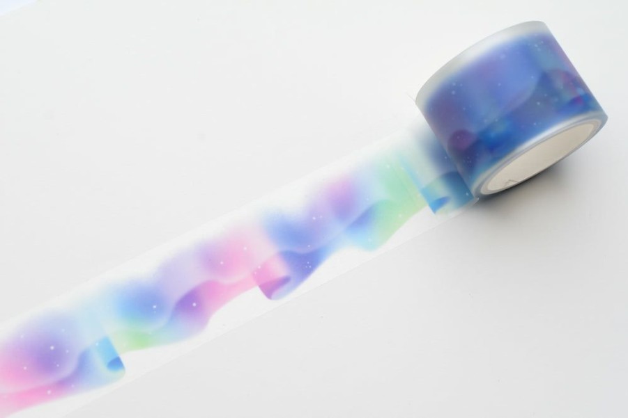 Washi Tape * | Outlet Mind Wave Clear Tape Aurora