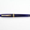 Fountain Pens * | Exclusive Design Platinum Century 3776 Chartres Blue Gold Trim