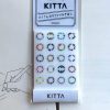 Washi Tape * | Fire Sale Kitta Portable Washi Tape Seal Flowery Circles