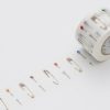 Washi Tape * | Low Price Mt Washi Tape Safety/Dress Pin