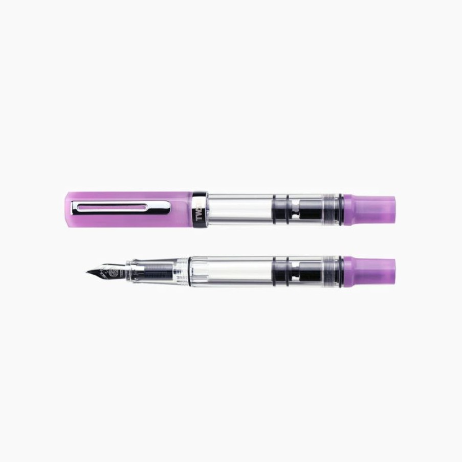 Fountain Pens * | Gift Selection Twsbi Eco Glow Purple