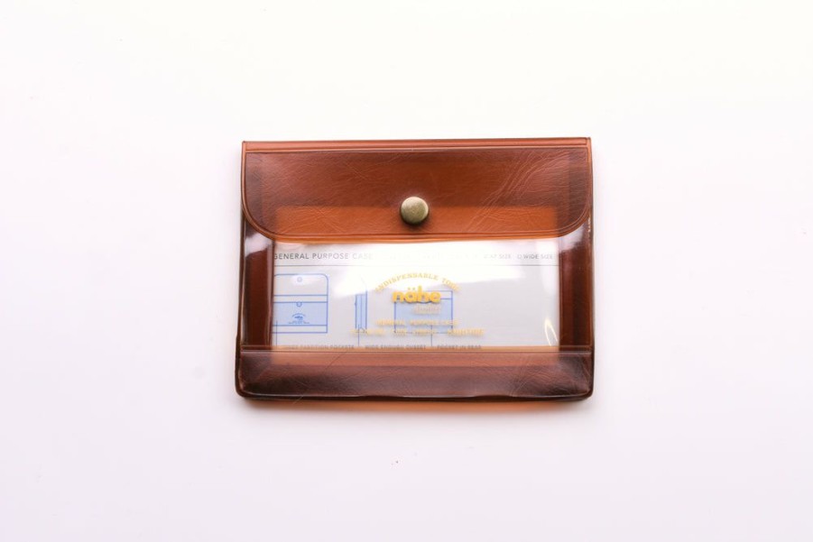 Organizers * | Discount Nahe General Purpose Case A7 Clear Brown