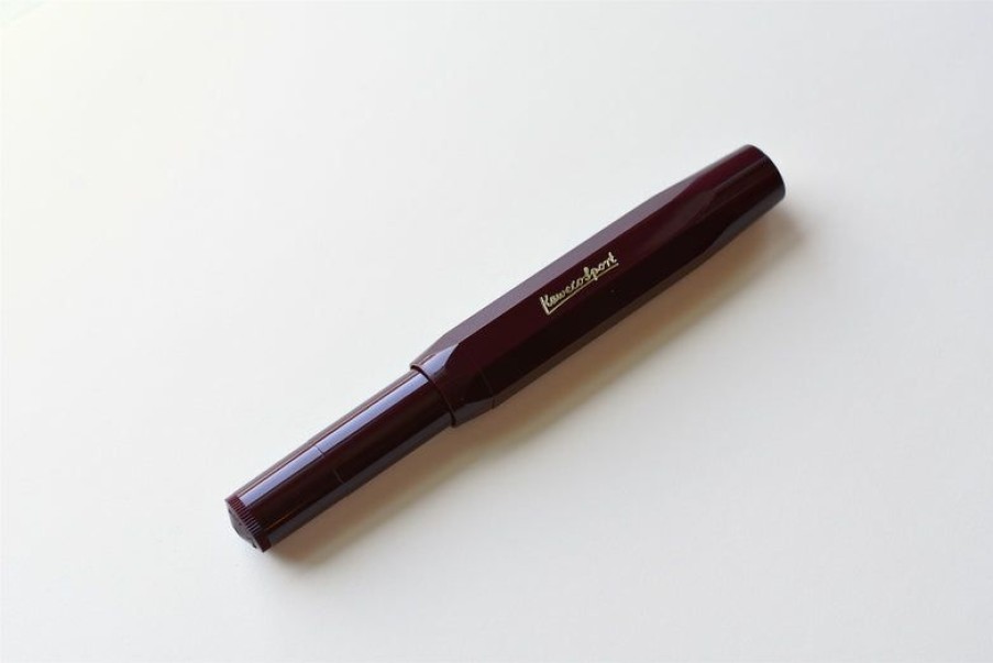 Fountain Pens * | Limited Edition Classic Sport Fountain Pen Bordeaux