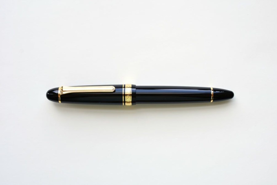 Fountain Pens * | Gift Selection Sailor 1911 King Of Pen Fountain Pen Black/Gold