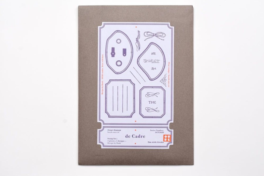 Stamps * | Best Sellers Ours X Hank De Cadre Clear Stamps