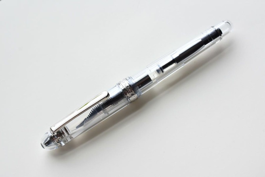 Fountain Pens * | Best Sellers Platinum Century 3776 Oshino Rhodium Trim